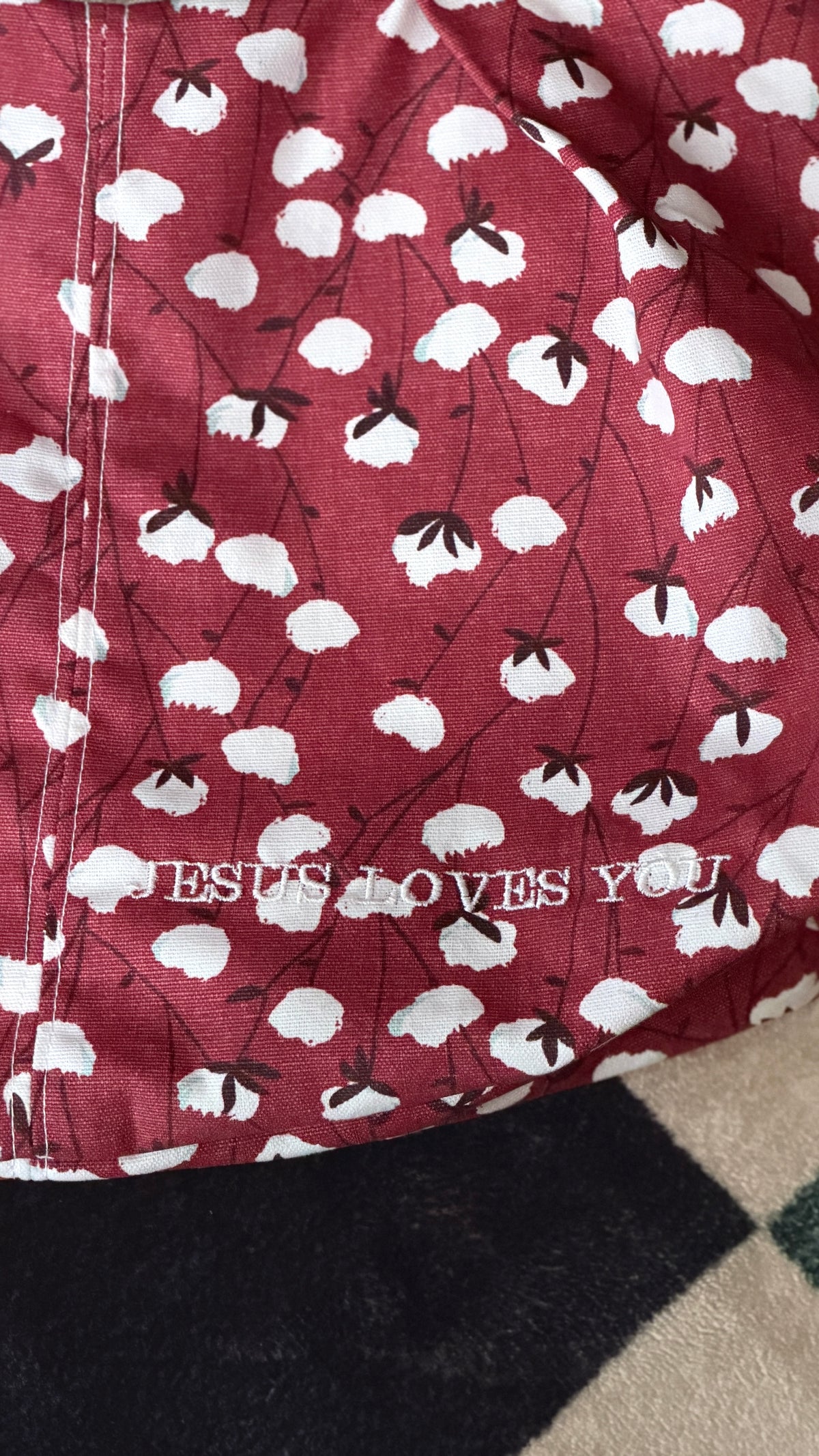 Jesus Loves You Tote Bag