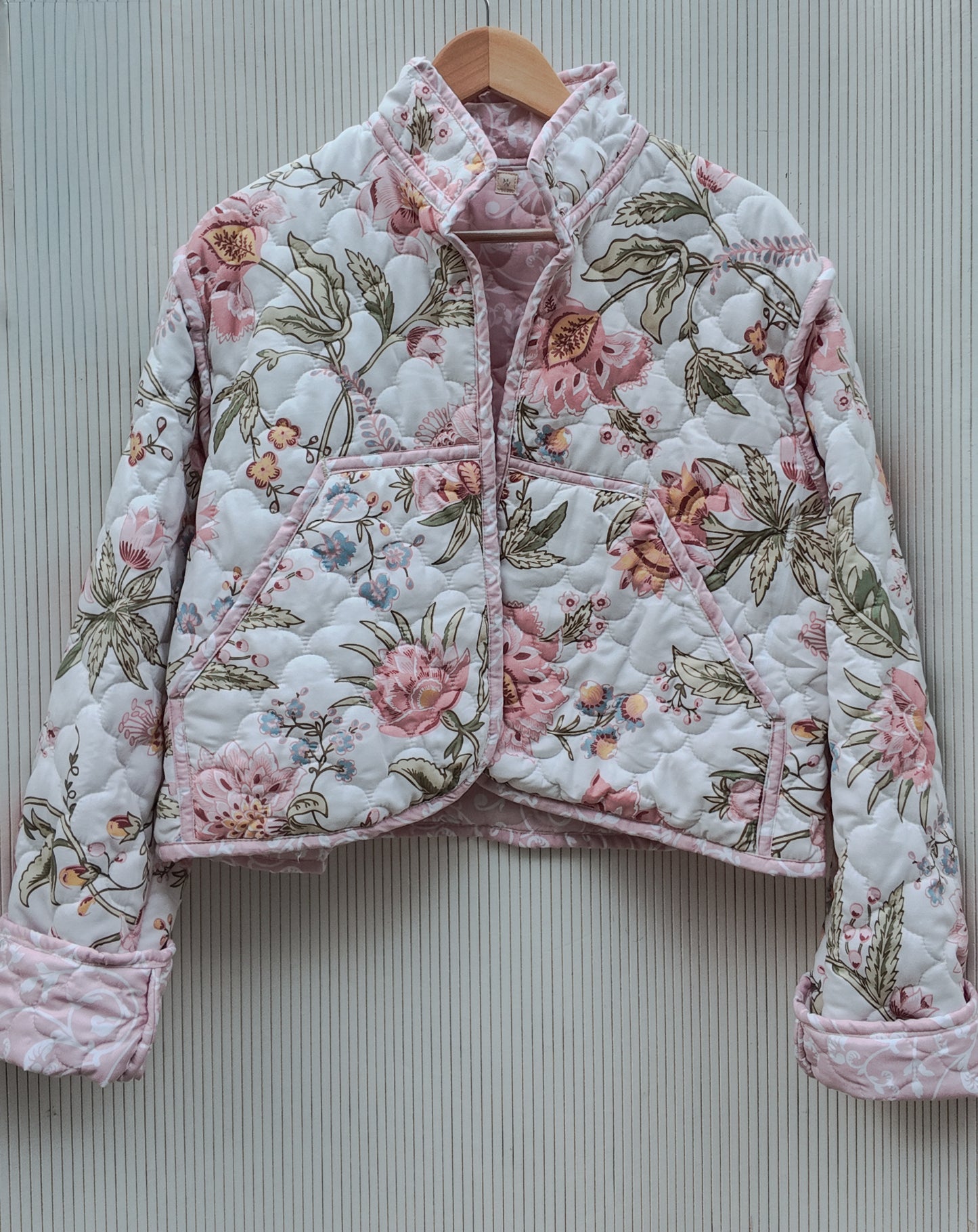 Reversible quilted jacket