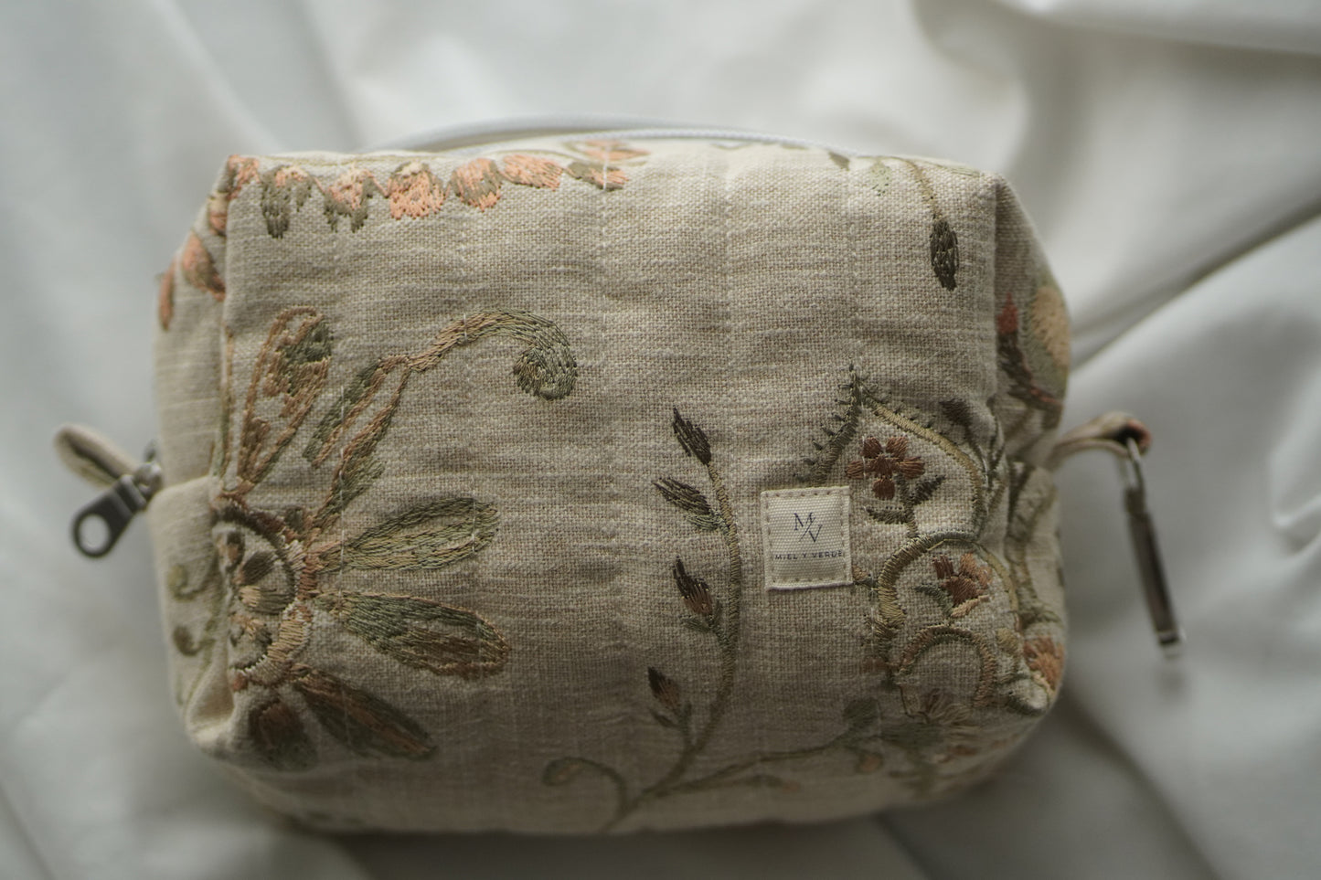 Cosmetic Bag Embroidered