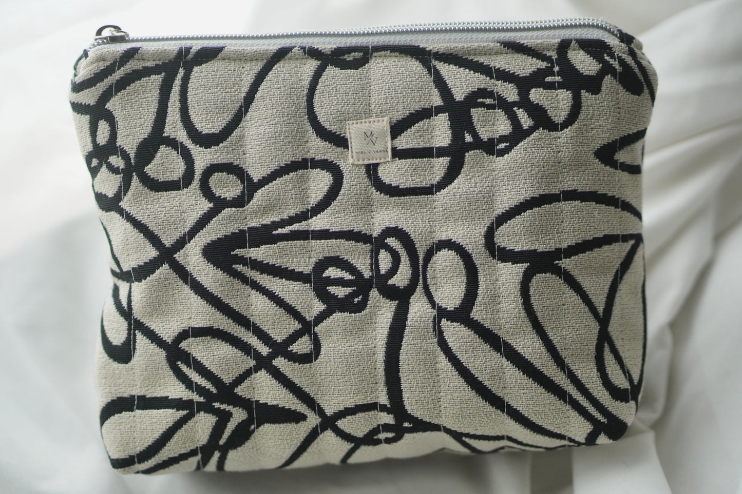 Toiletry Bag Black Labyrinth