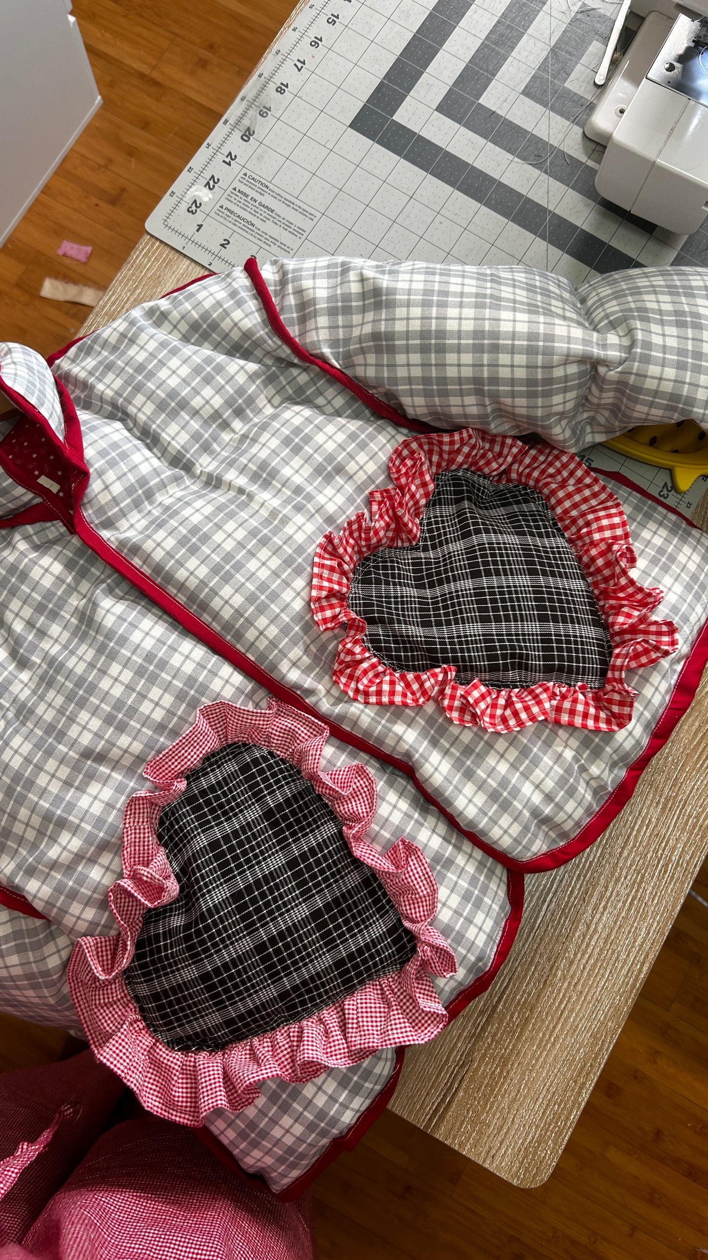 Puffer heart jacket
