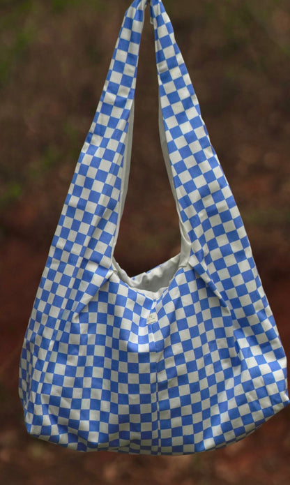 Tote bag checkered