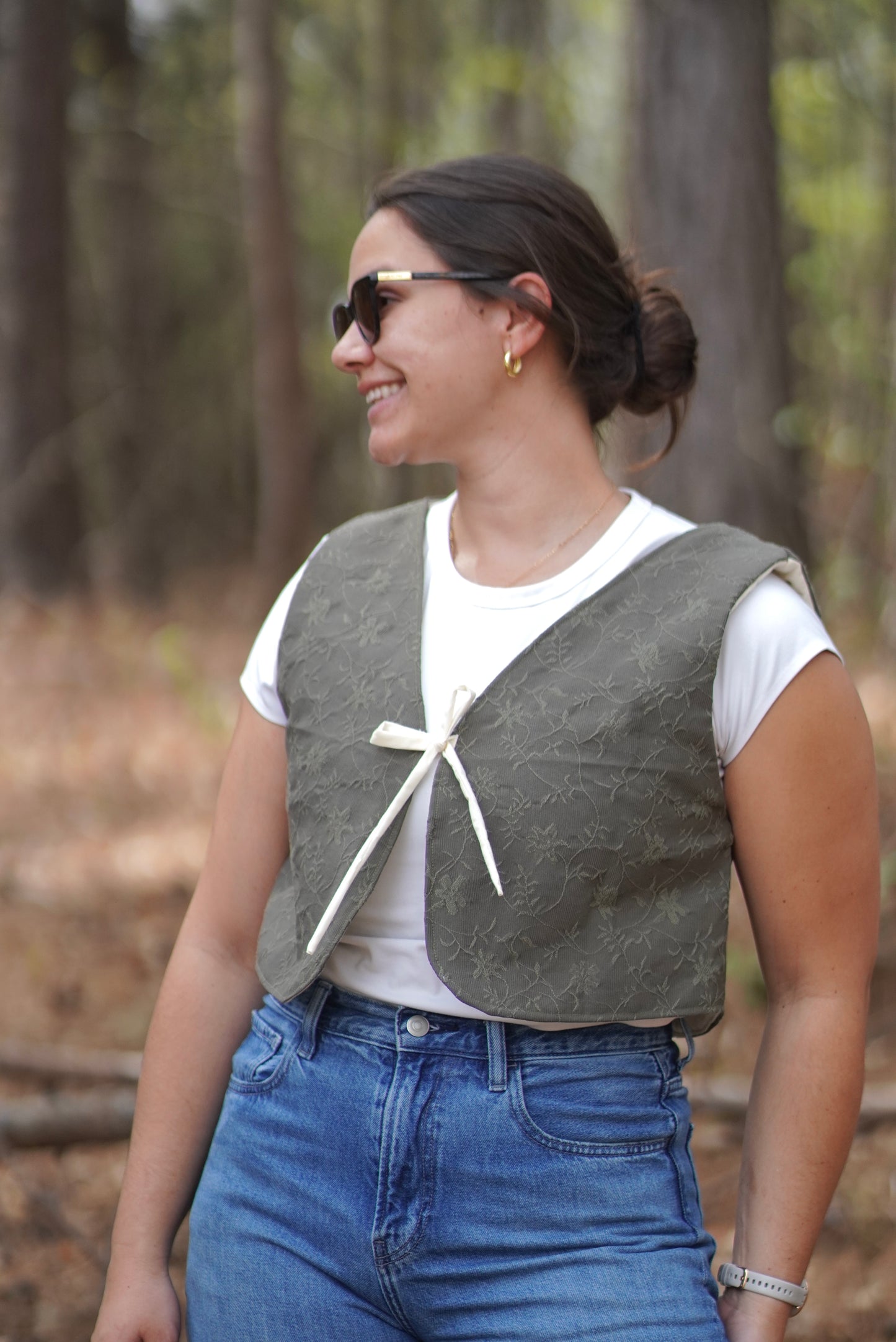 Olive Green Vest