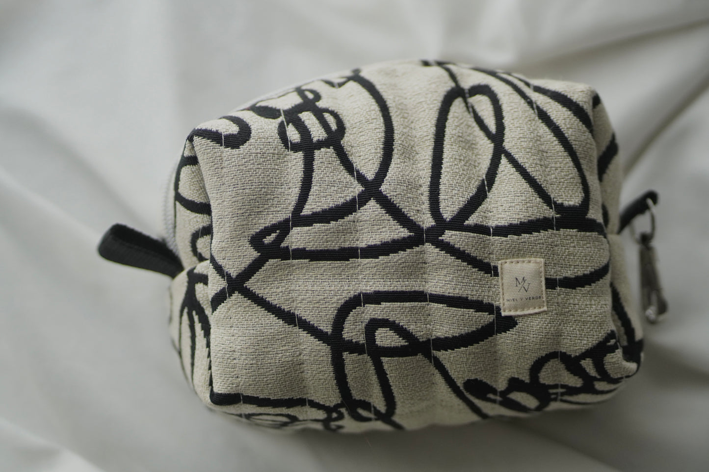 Cosmetic Bag Black Labyrinth