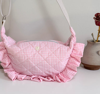 Ruffle Banana Bag