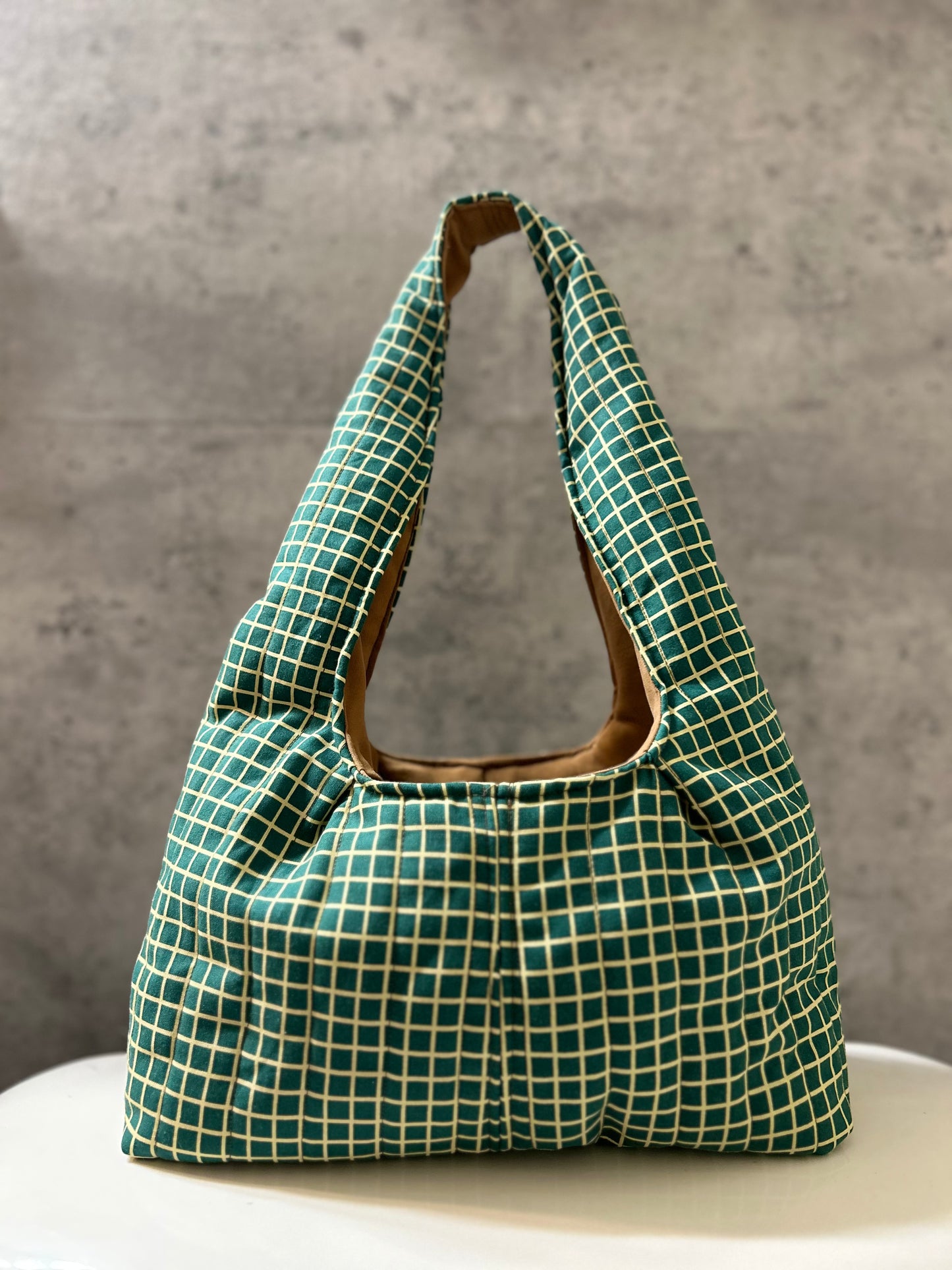 Mini Pao Plaid Green