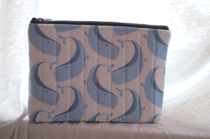 Toiletry Bag Whale Pattern