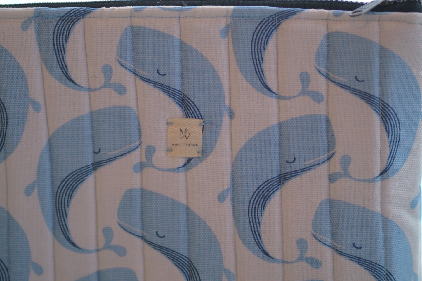 Toiletry Bag Whale Pattern