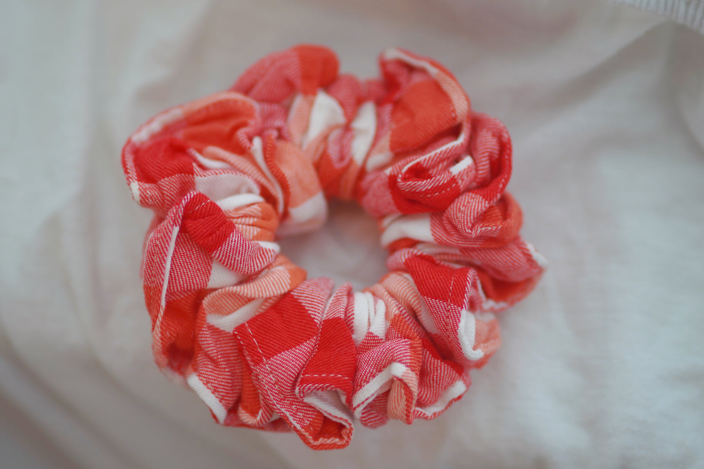 Red Picnic Scrunchie