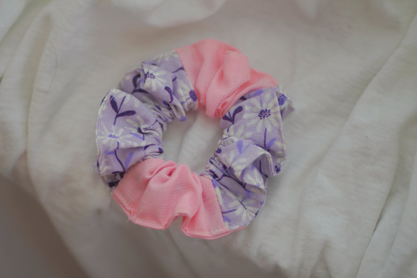 Pink and purple Scrunchie