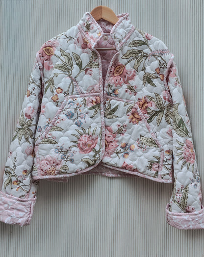 Reversible quilted jacket