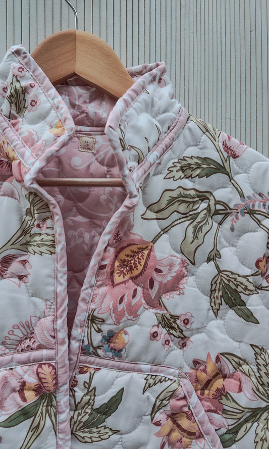 Reversible quilted jacket